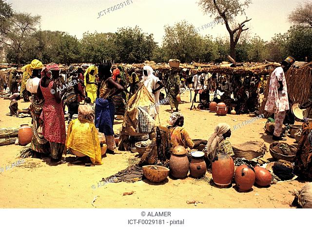Niger, Myrriah, market