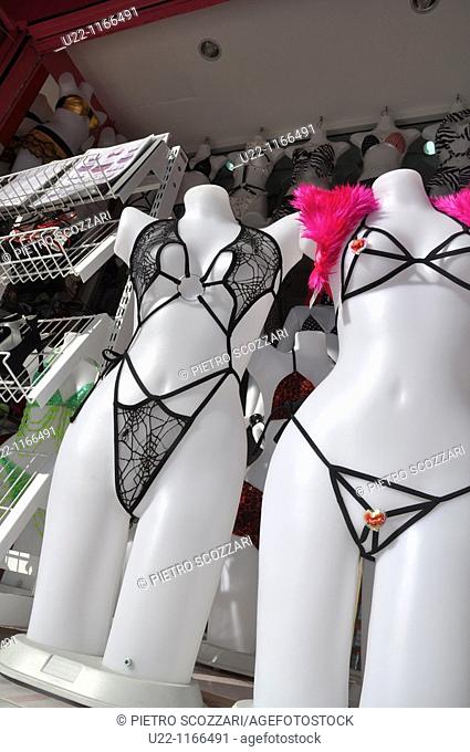 Pattaya (Thailand): a shop selling sexy lingerie