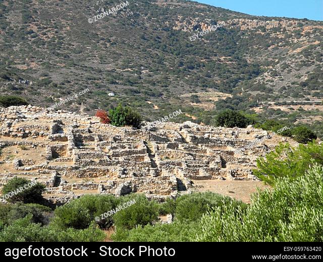 Gournia, Kreta, griechenland, minoisch, minoer, archäologie, ausgrabung, ausgrabungsstätte, ruine, ruinen, sehenswert, sehenswürdigkeit