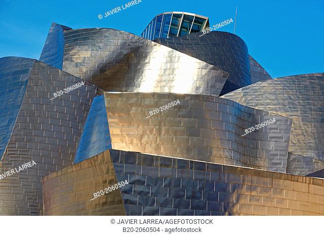 Guggenheim Museum, Bilbao, Bizkaia, Basque Country, Spain