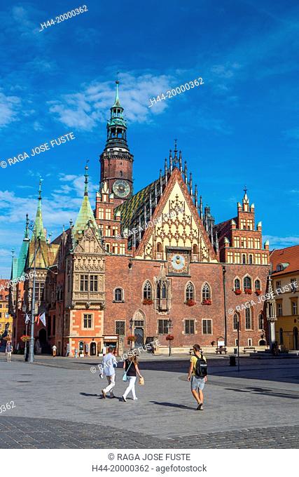 Market Square in Wroclaw City