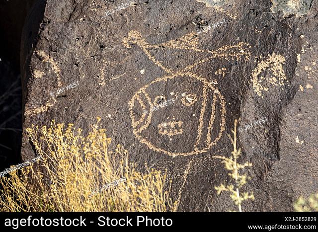 Albuquerque, New Mexico - The Rinconada Canyon unit of Petroglyph National Monument
