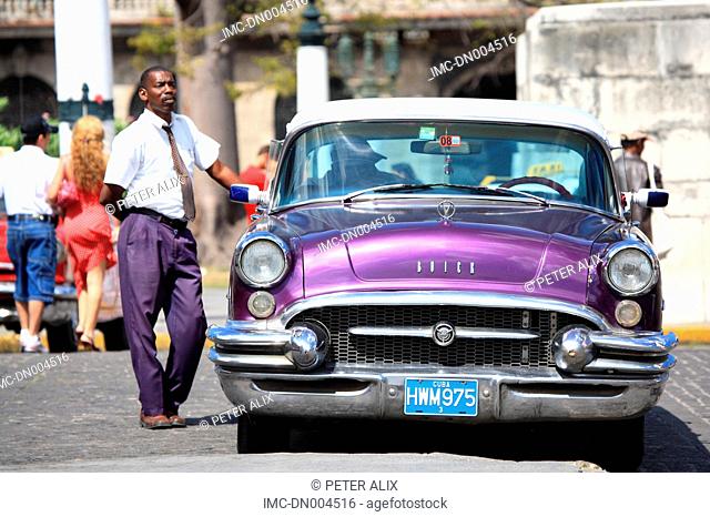Cuba, Havana, car