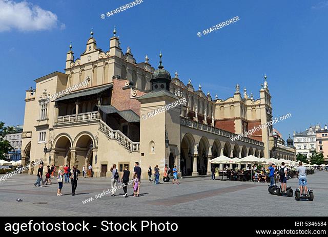Cloth Halls, Main Market Square, Krakow, Poland, Europe