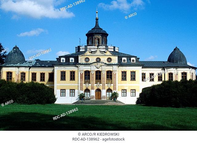 Castle Belvedere Weimar Thuringia Germany