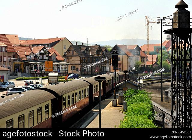 Old Railway in Wernigerode Saxony Anhalt Germany