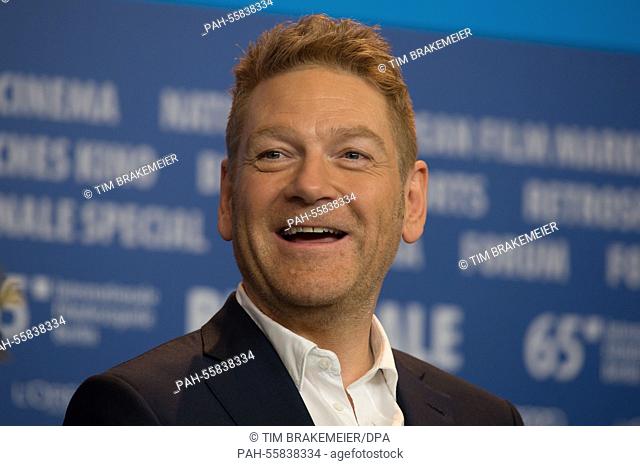 British director Kenneth Branagh attends the press conference for 'Cinderella' during the 65th annual Berlin Film Festival, in Berlin, Germany, 13 February 2015
