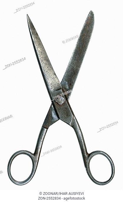 Old scissors of the beginning of 20 centuries Old scissors of the beginning of 20 centuries