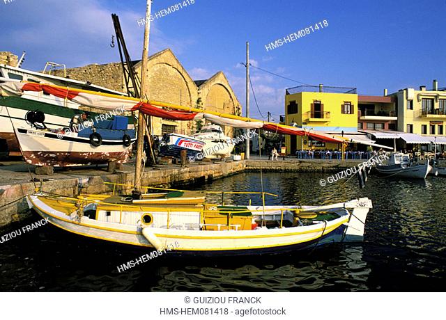 Greece, Crete, Hania, the harbour