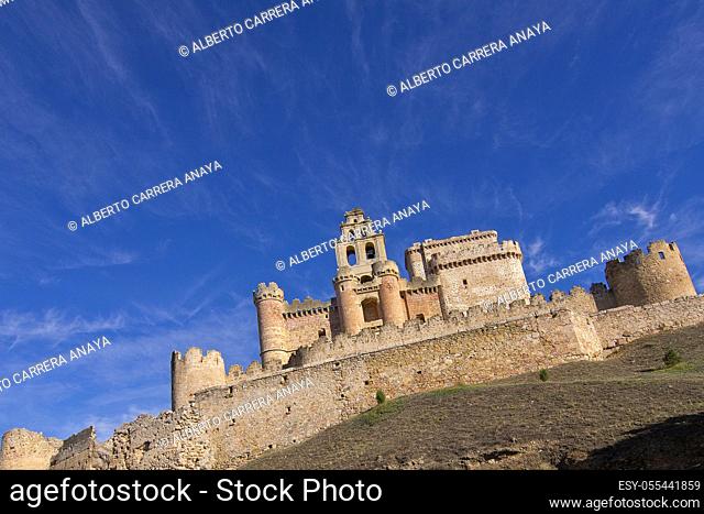 Castle of Turégano, Church of San Miguel, Turégano, Segovia, Castilla y León, Spain, Europe