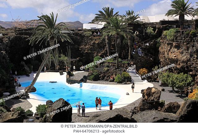 Jameos del Agua is the name of an art and culture institution that was constructed by artist and environmentalist Cesar Manrique in 1966