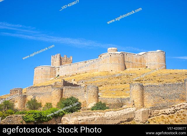 Medieval castle. Berlanga de Duero, Soria province, Castilla Leon, Spain