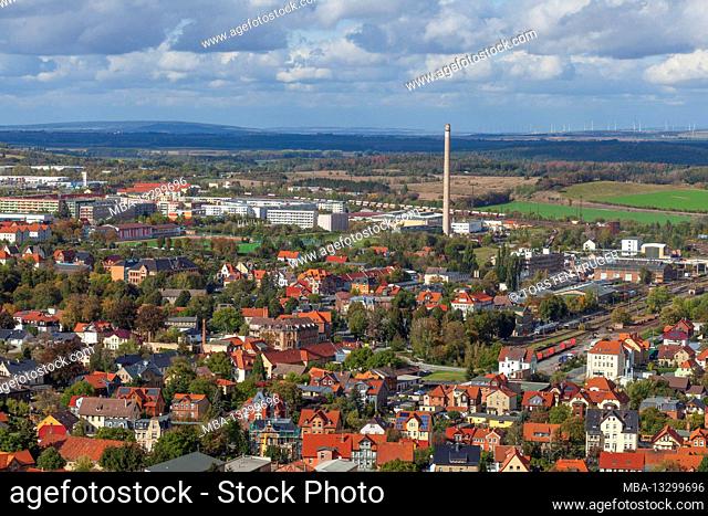 Residential buildings, Blankenburg, Harz, Saxony-Anhalt, Germany, Europe
