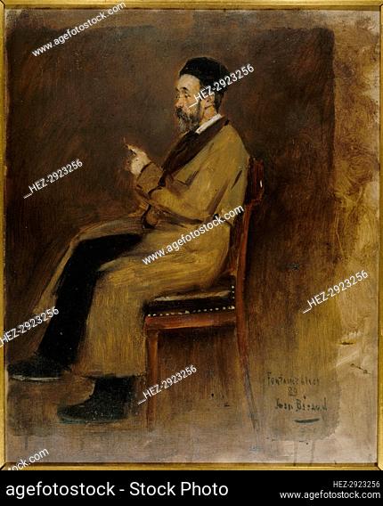 Portrait of Jean-Jacques Weiss (1827-1891), editor of Journal des Debats, 1889. Creator: Jean Beraud