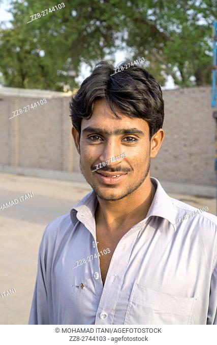 Portrait of a young Pakistani Man Multan Pakistan