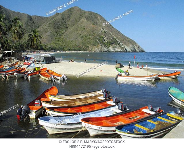 Boats, Choroni, Venezuela