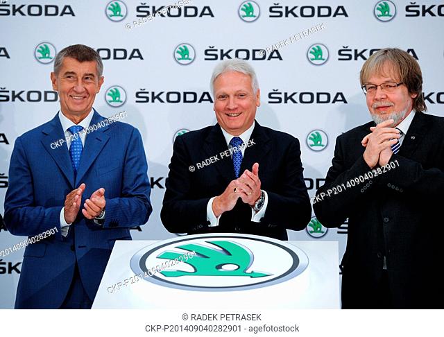 Car maker Skoda Auto opened a new centre worth EUR45m (about Kc1.2bn) for the development and testing of aggregates in Mlada Boleslav, central Bohemia, today