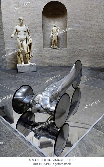 Christoph Bergmann's Mythos in Metall, Glyptothek museum, Munich, Bavaria, Germany, Europe