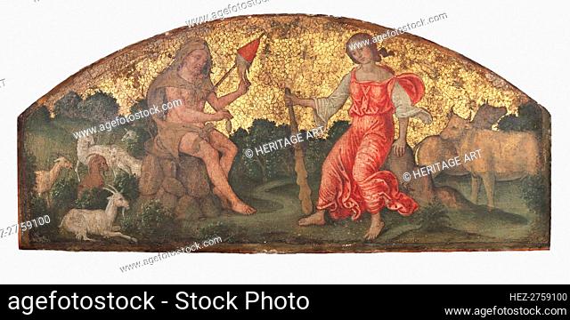 Hercules and Omphale, ca. 1509. Creator: Bernardino Pinturicchio