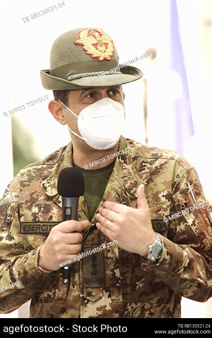 Francesco Paolo Figliuolo General of the Italian Military Army and Extraordinary Commissioner for the Implementation of Health Measures to Contain the COVID-19...