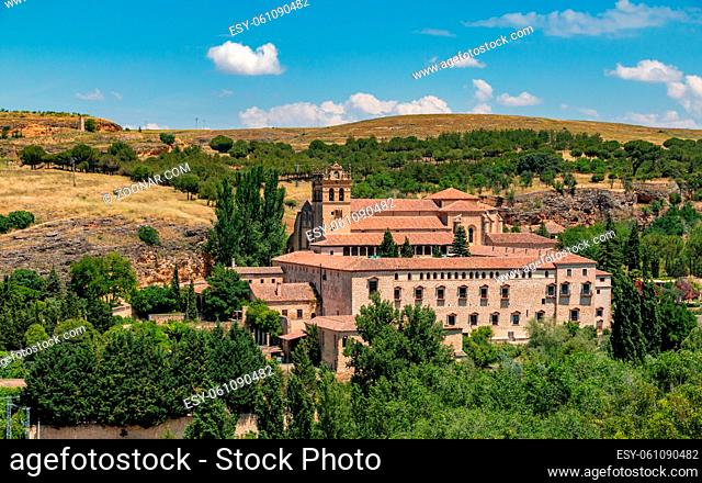 A picture of the Monastery of Santa María del Parral as seen from Segovia's Old Town