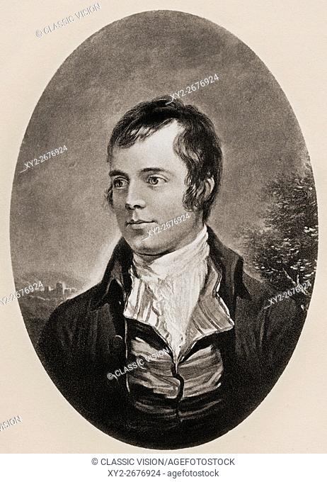 Robert Burns 1759-1796. Scottish poet