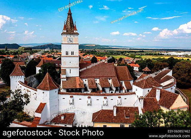 The castle church of harman in Romania