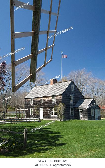 USA, New York, Long Island, The Hamptons, East Hampton, Mulford Farmstead, historic site, b.1680