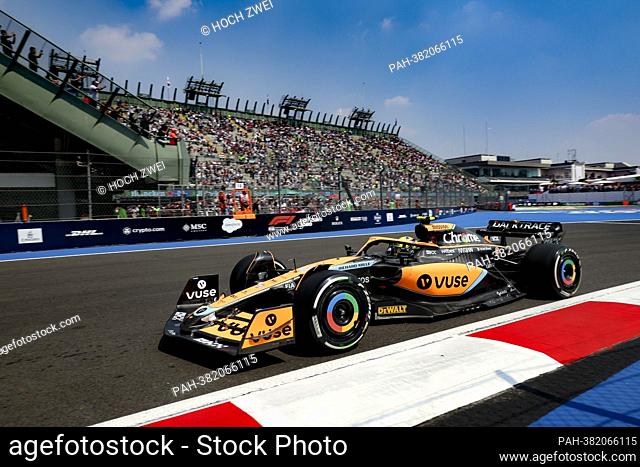 #4 Lando Norris (GBR, McLaren F1 Team), F1 Grand Prix of Mexico at Autodromo Hermanos Rodriguez on October 28, 2022 in Mexico City, Mexico
