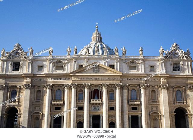 Italy, Rome, St. Peter's Basilica