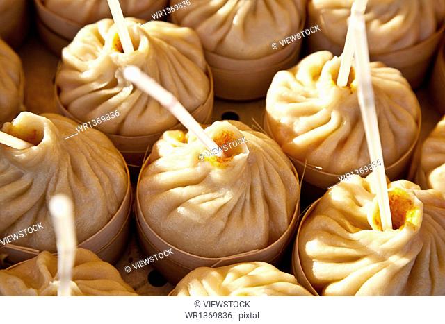 Traditional snacks soup dumplings