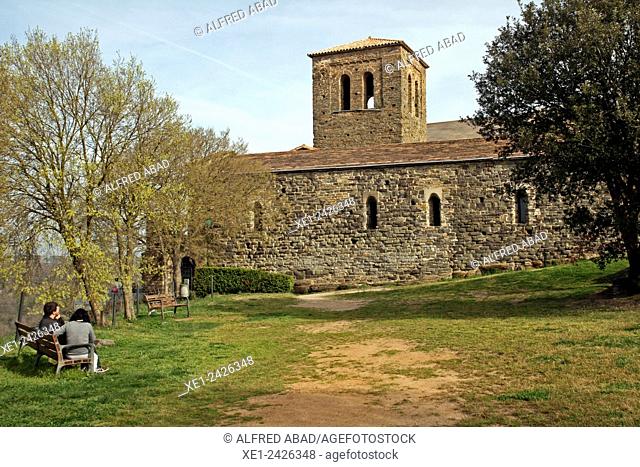 Monastery of Sant Pere de Casserres, Osona, Catalonia, Spain