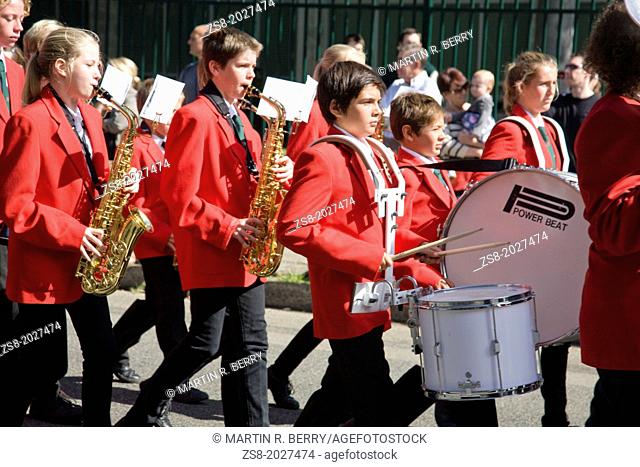 ANZAC day celebrations and parade in Avalon, Sydney, Australia 2013