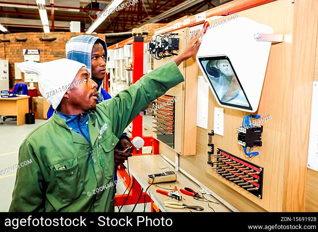 Johannesburg, South Africa - July 23 2012: Vocational Skills Training Centre in Africa