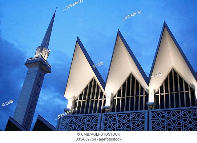 National Mosque (Masjid Negara), Pasar Seni, Bangsar, Kuala Lumpur, Selangor, Malaysia, Asia