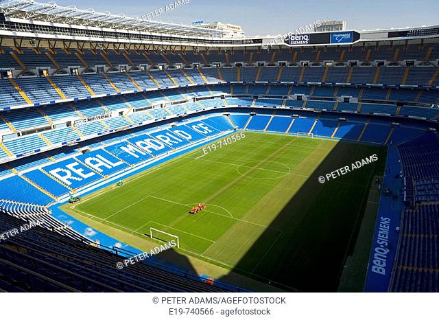 Santiago Bernabeu Stadium. Madrid. Spain