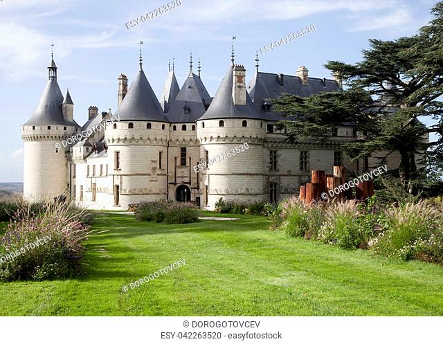 Chaumont sur Loire. France. Chateau of the Loire Valley