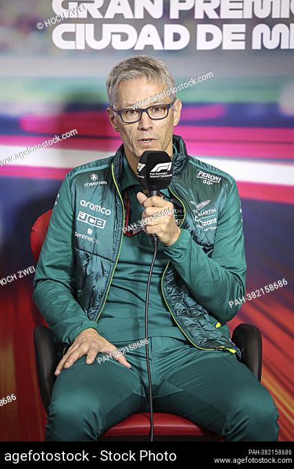 Mike Krack (Aston Martin Aramco Cognizant F1 Team), F1 Grand Prix of Mexico at Autodromo Hermanos Rodriguez on October 29, 2022 in Mexico City, Mexico