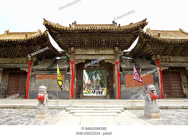 Asia, China, Shanxi, Huayin, Huashan Mountain, Western Mountain Temple