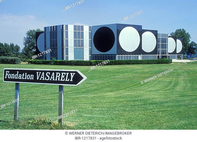 Fondation Vasarely, Victor Vasarely, art museum, Aix-en-Provence, Provence, France, Europe