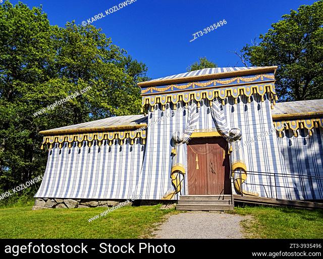 The Guards Tent, Drottningholm Palace Garden, Stockholm, Stockholm County, Sweden