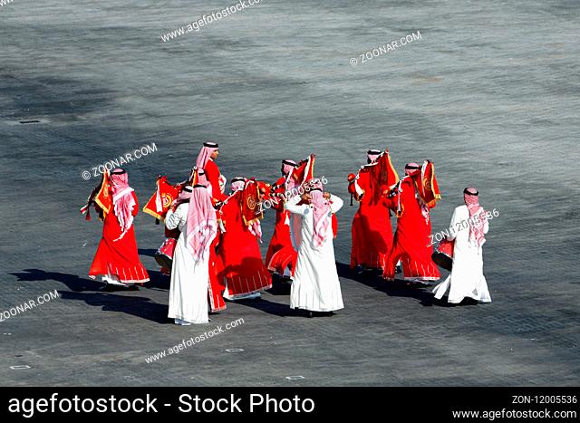 Bahrain Police Music Band. Kingdom of Bahrain. Königreich Bahrain