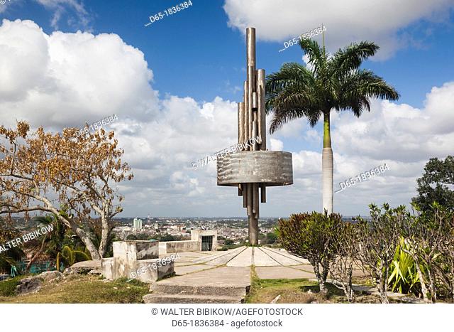 Cuba, Santa Clara Province, Santa Clara, monument atop the Lomo de Caparo