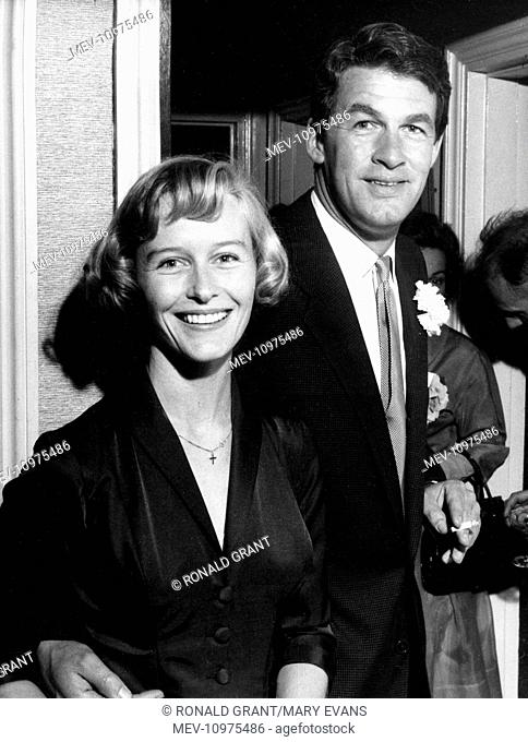VIRGINIA MCKENNA and BILL TRAVERS The couple, who were married between 1957 and his death in 1994, co-starred in a number of films