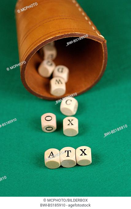 'ATX' set by letter dice