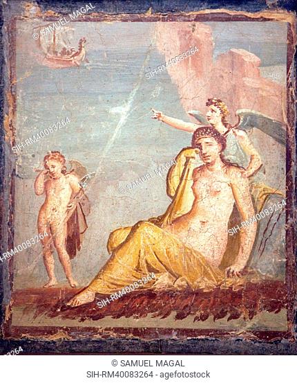 Italy, Naples, Naples National Archeological Museum, from Pompeii, Ariadne