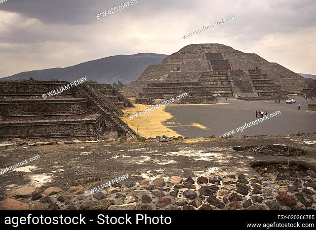 Moon Pyramid Teotihuacan Mexico