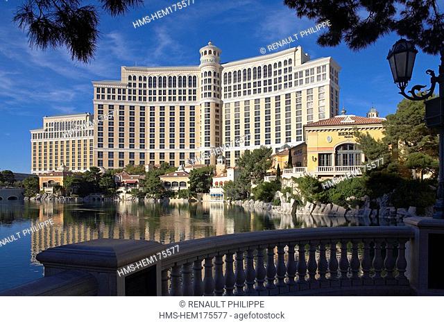 United States, Nevada, Las Vegas, Las Vegas Strip, Bellagio Hotel and Resort