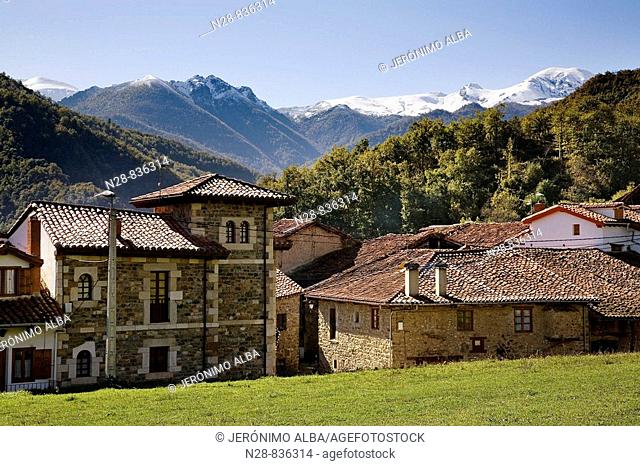 Village of Mogrovejo Liebana Cantabria Picos de Europa Spain