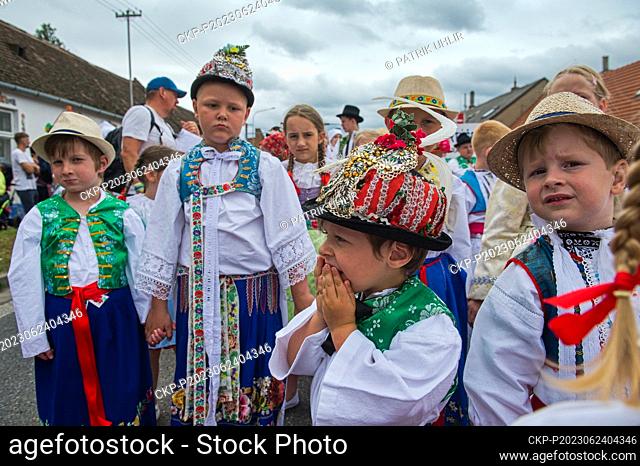 International folklore festival Straznice 2023 in Straznice, Czech Republic, June 24, 2023. (CTK Photo/Patrik Uhlir)